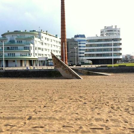 Apartamento Playa Poniente Gijón Dış mekan fotoğraf