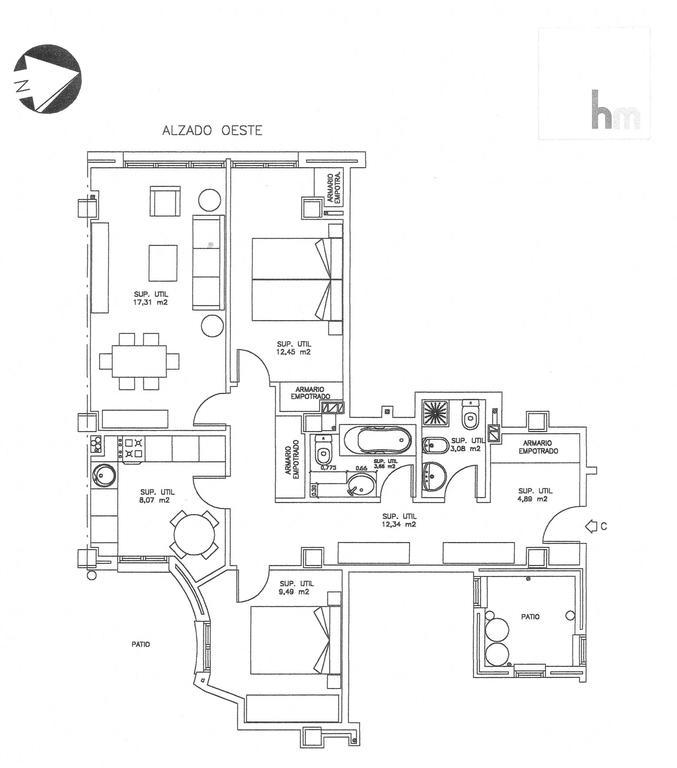 Apartamento Playa Poniente Gijón Dış mekan fotoğraf